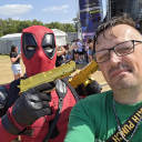 Music festive back in summer at Leicestershire, Me n DeadPool .. BestBuds  😆