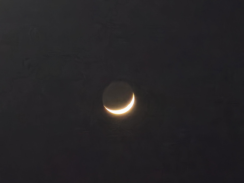 The moon 🌙  by me last night. Photos taken using a Samsung S24 Mobile Phone